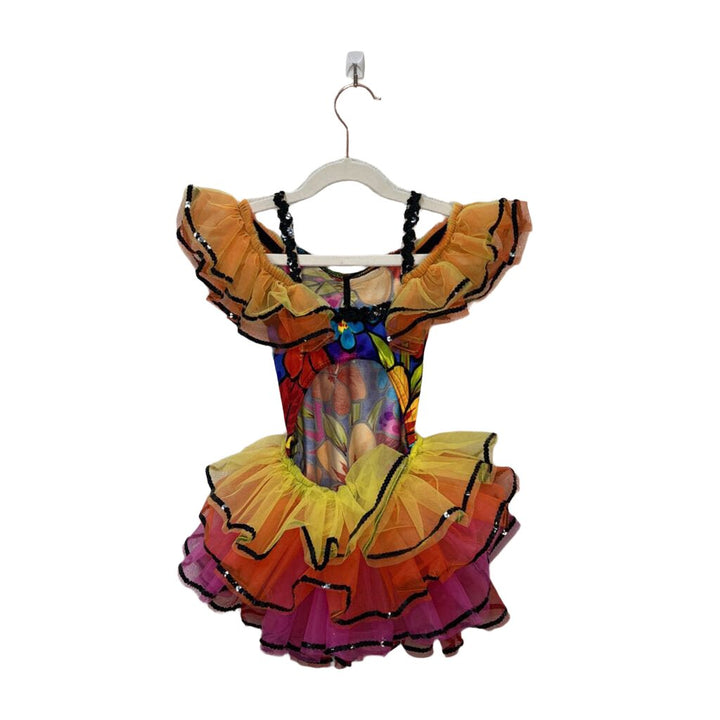 Dance Recital Costume / Large Flowers