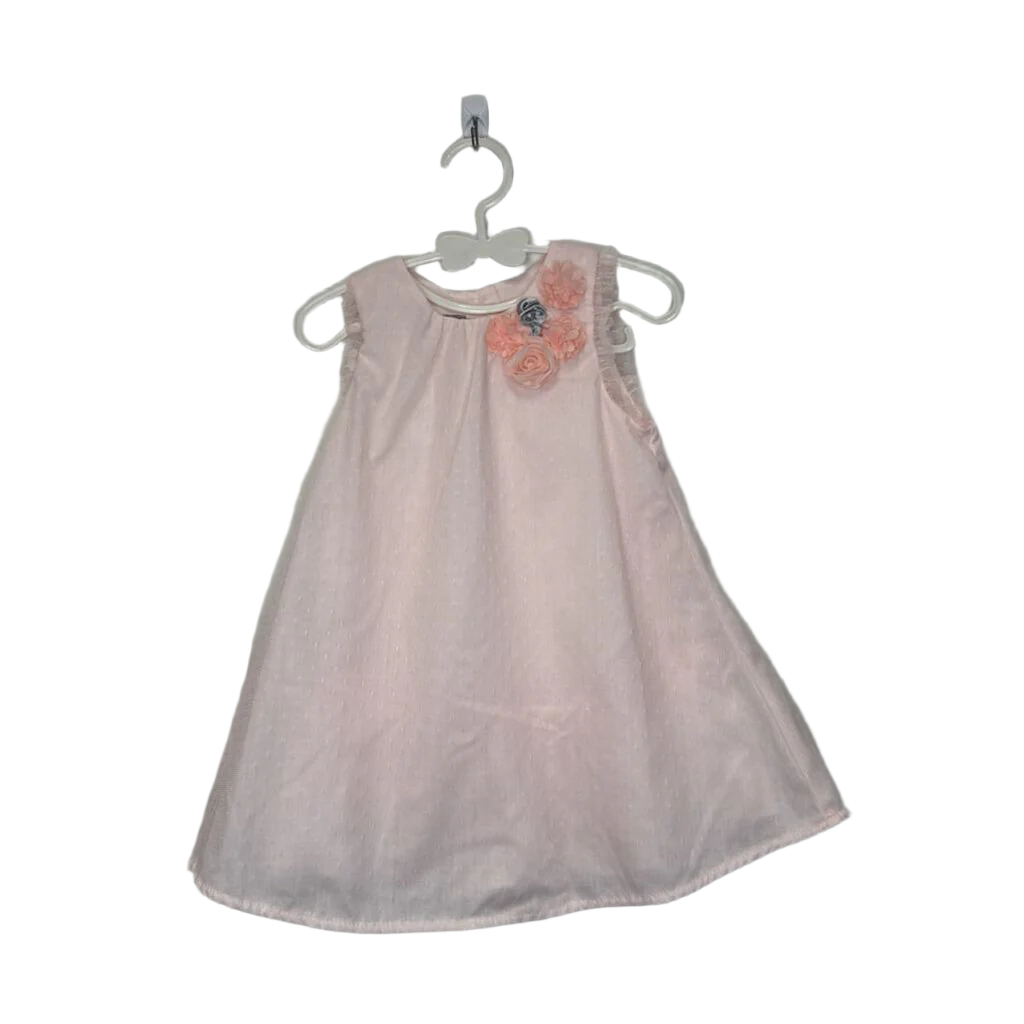 SS Tulle Overlay Dress / Flowers