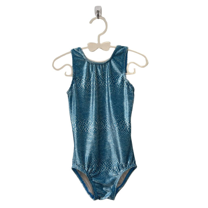 Velvet Leotard / Flowers & Leaves