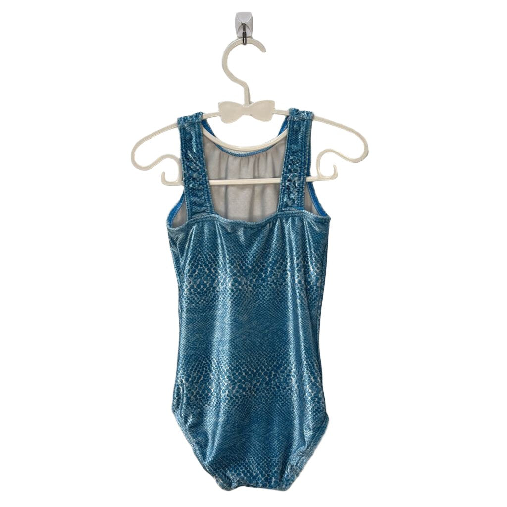 Velvet Leotard / Flowers & Leaves