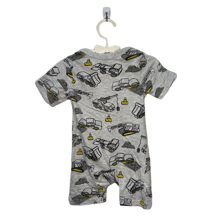 SS Romper / Construction Vehicles