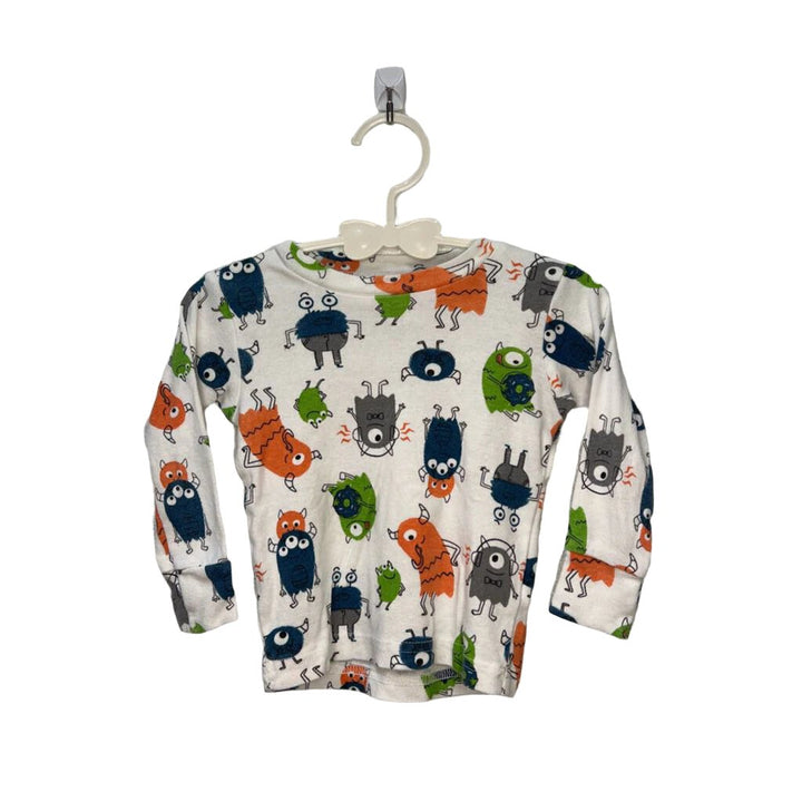 2 Pc Monster PJ Set