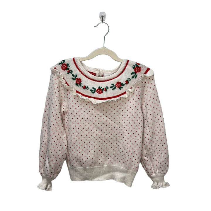 Floral Sweater