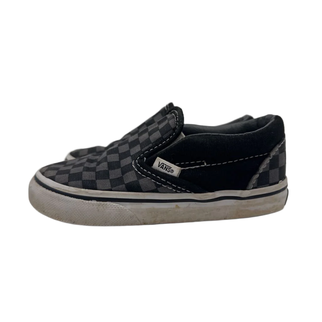 Slip On Checkered Shoes