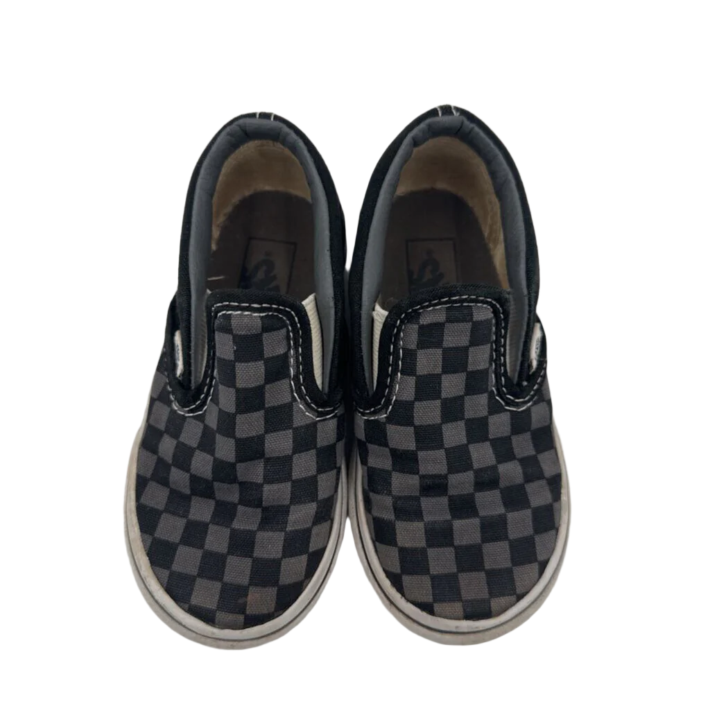 Slip On Checkered Shoes