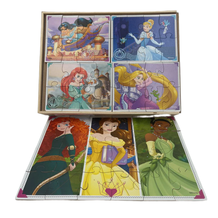Princess Puzzles 5PK