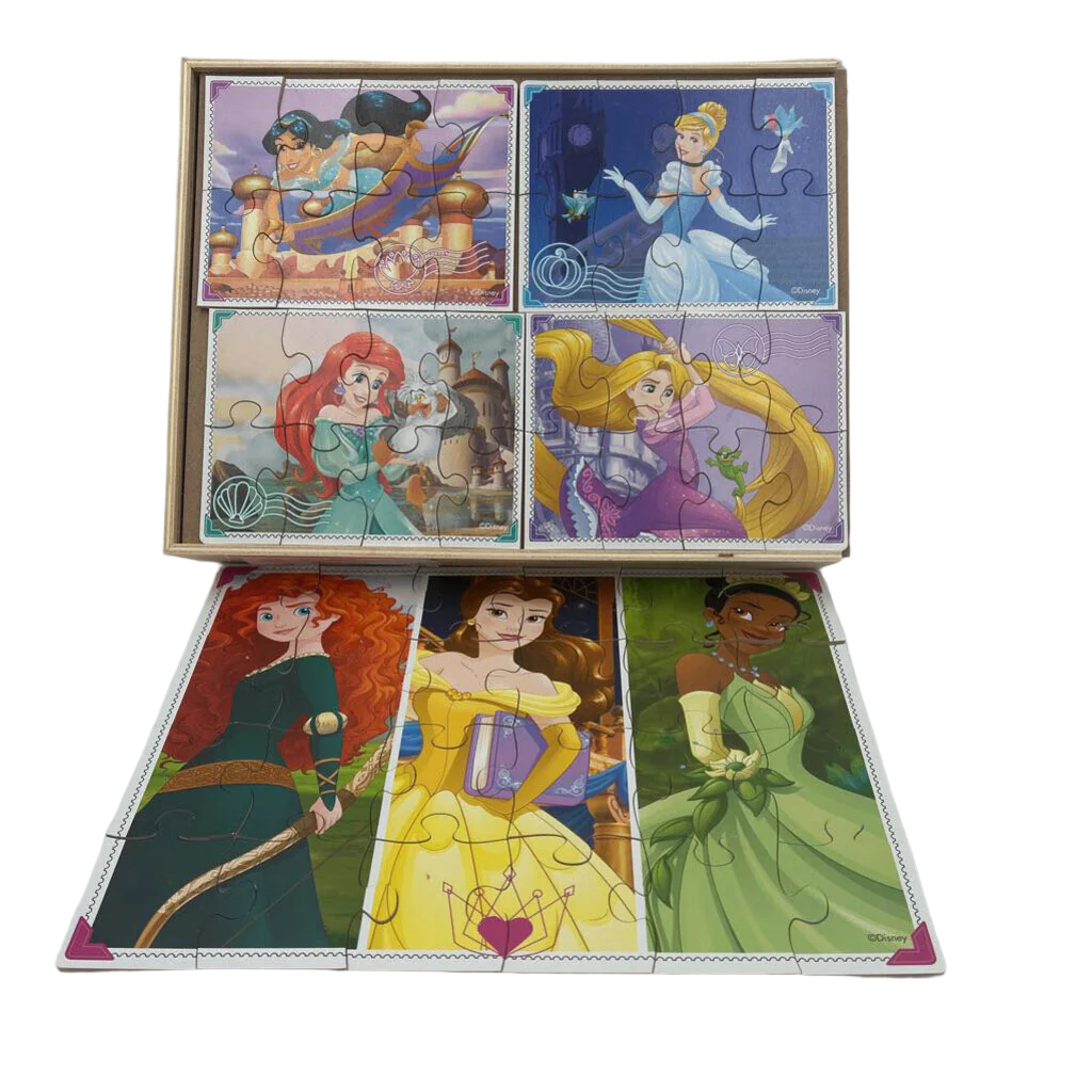 Princess Puzzles 5PK