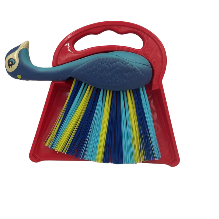 Pretend Play Peacock Broom Set