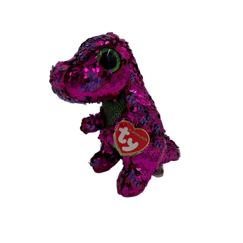 Sequin T-Rex Plush