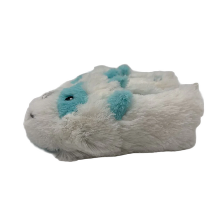Slip On Fuzzy Slippers / Abdominal Snowman