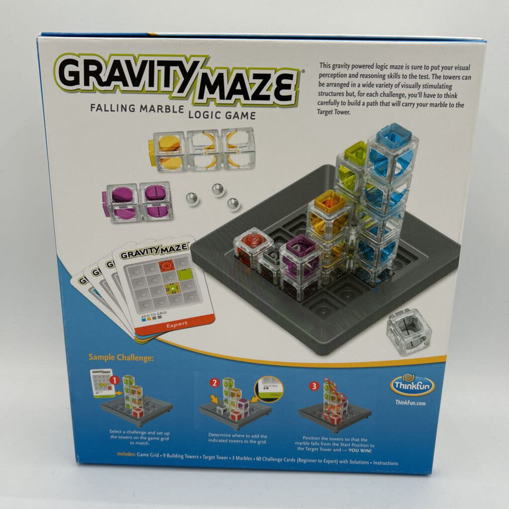 Gravity Maze Falling Marble Logic Game
