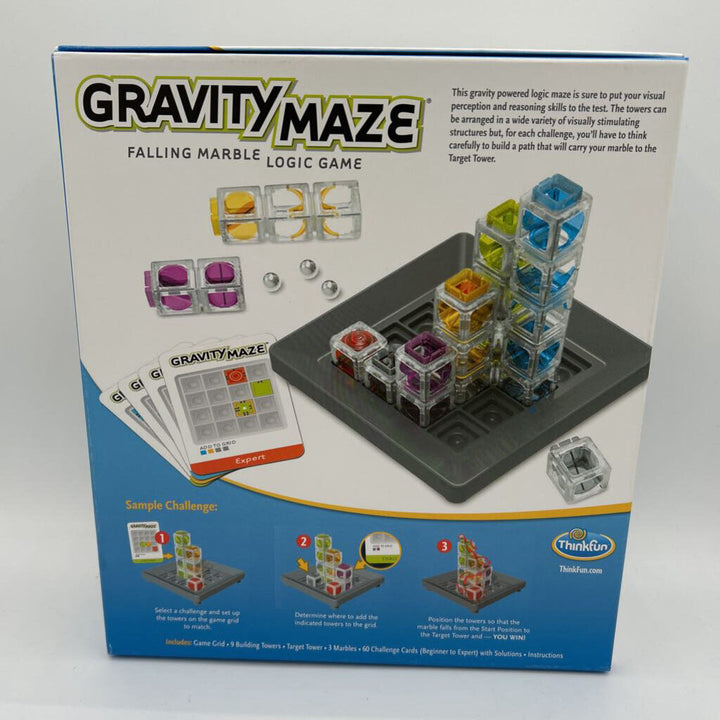 Gravity Maze Falling Marble Logic Game