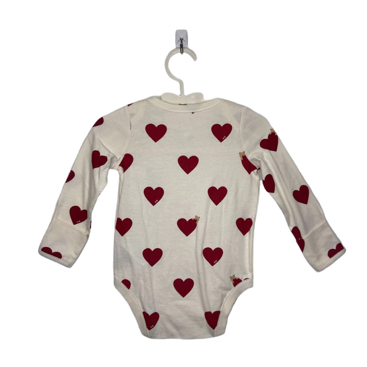LS Onesie / Bears + Hearts