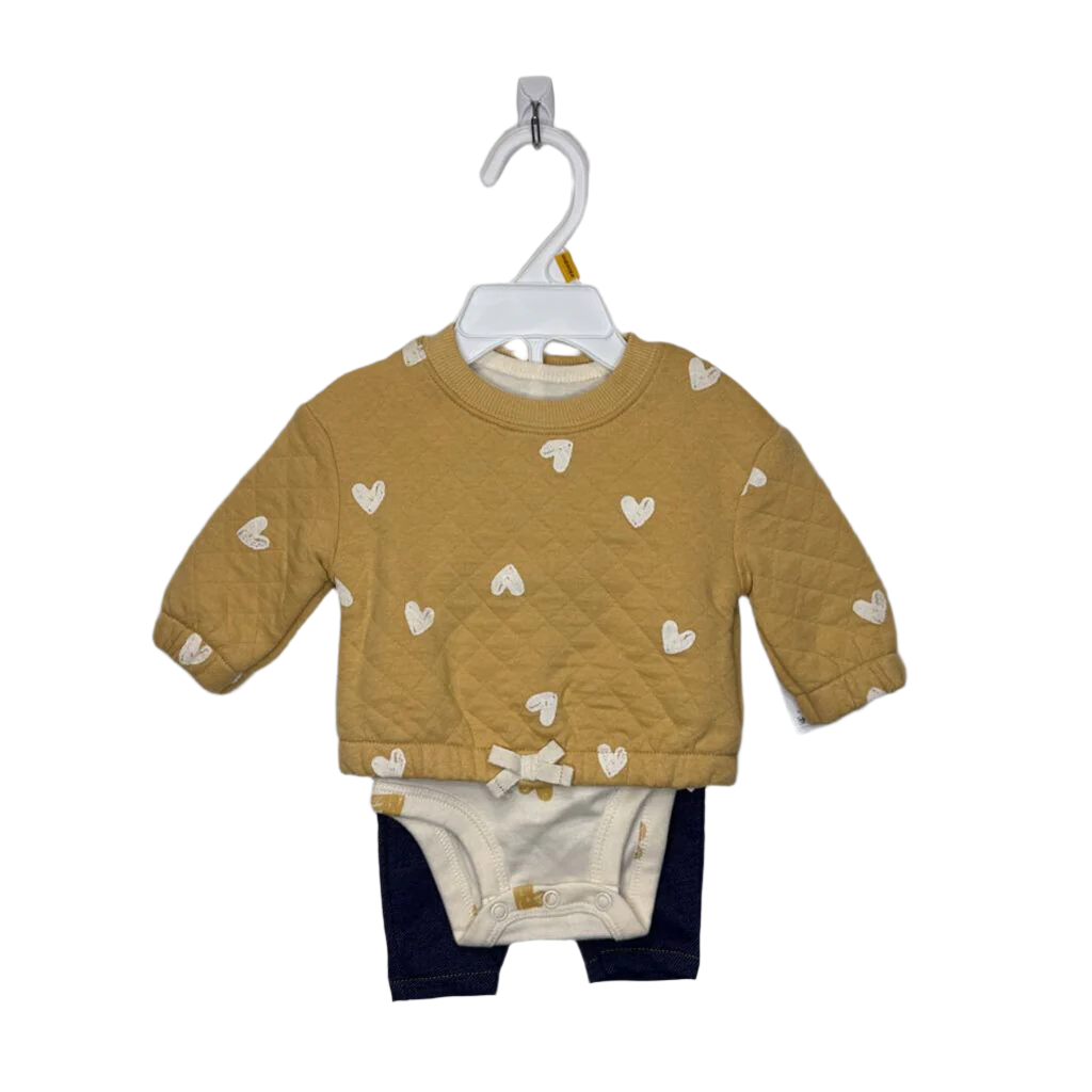 LS Sweater + Onesie + Pants