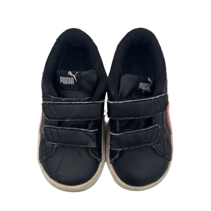 Velcro Sneakers / Red Stripe