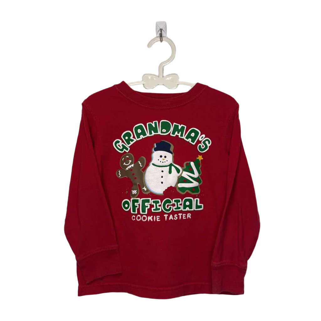 LS Shirt / Grandma's Official Cookie Taster