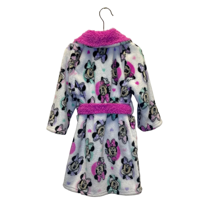 Fleece Bathrobe / Minnie Mouse