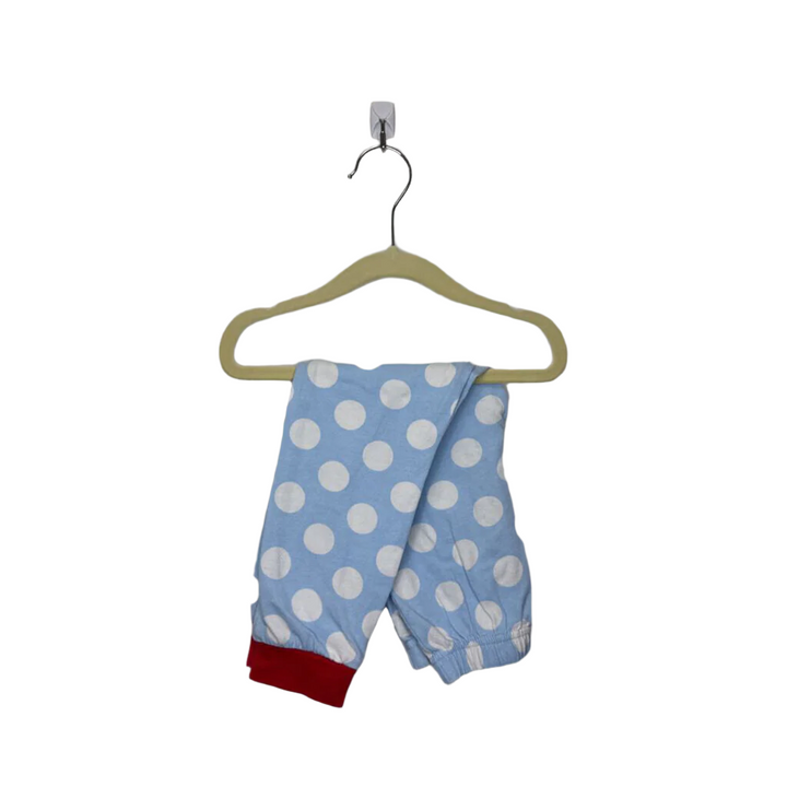 LS Shirt + Pants / Santa + Polka Dots