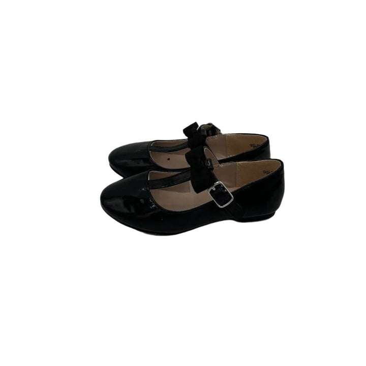 Patent Leather Mary Janes + Bow