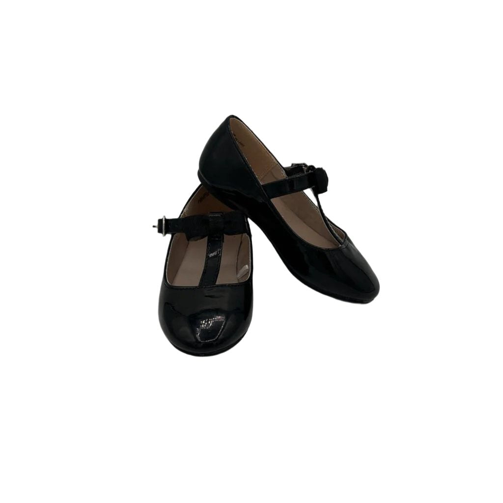 Patent Leather Mary Janes + Bow