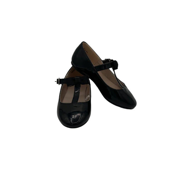 Patent Leather Mary Janes + Bow