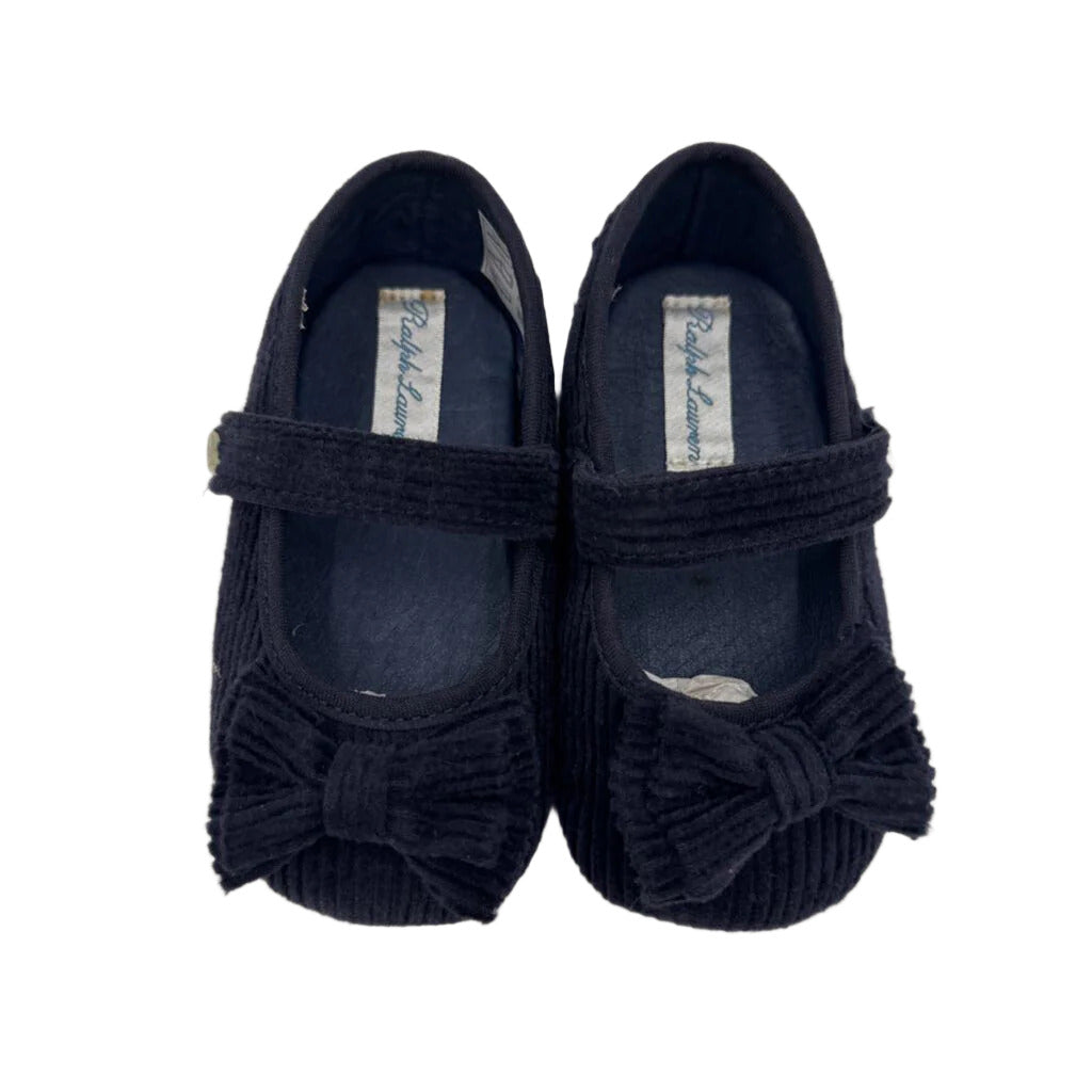 Jayde Bow Corduroy Flats
