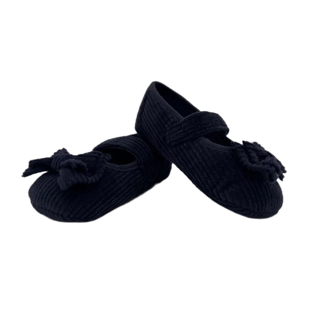 Jayde Bow Corduroy Flats