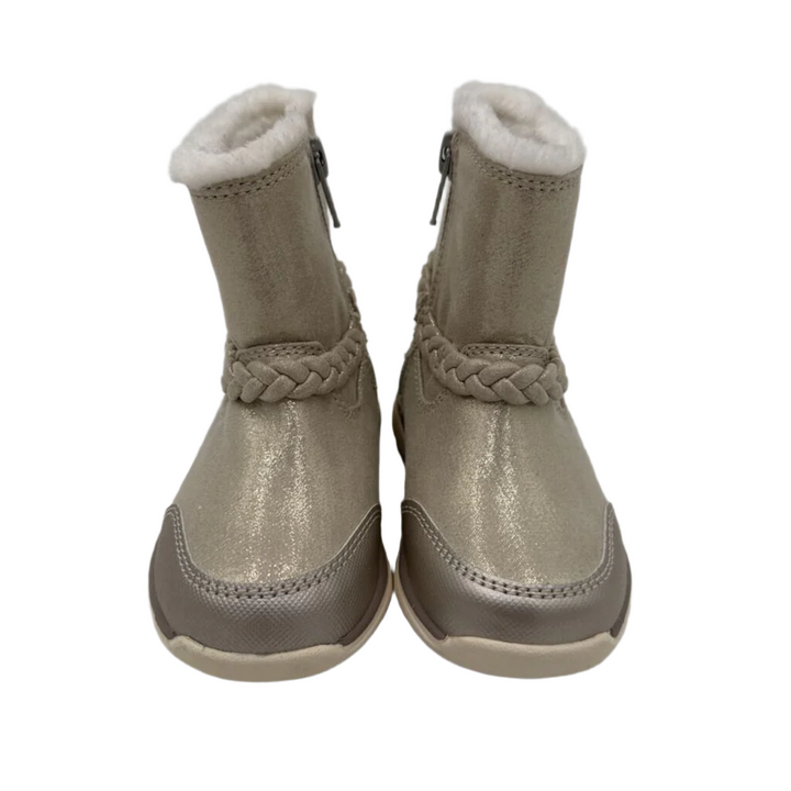 Zip Up Faux Fur Lined Boots