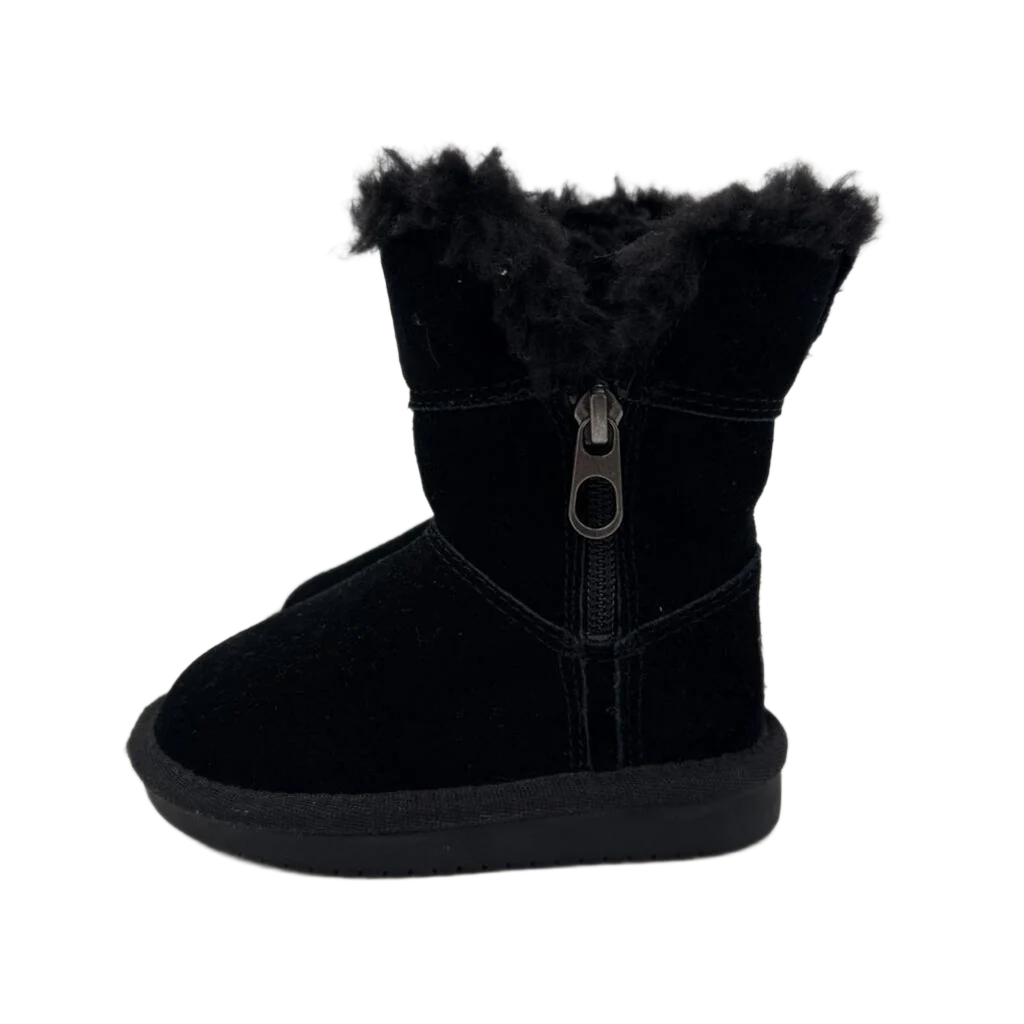 Zip Up Fleece Lined Boots