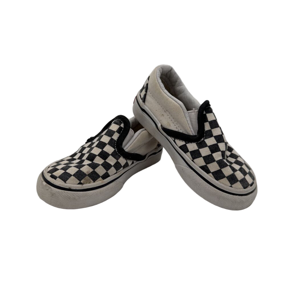Slip On Checkered Sneakers