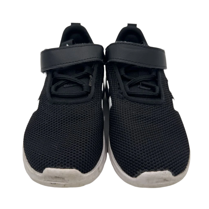 Velcro Tennis Shoes / White Stripes
