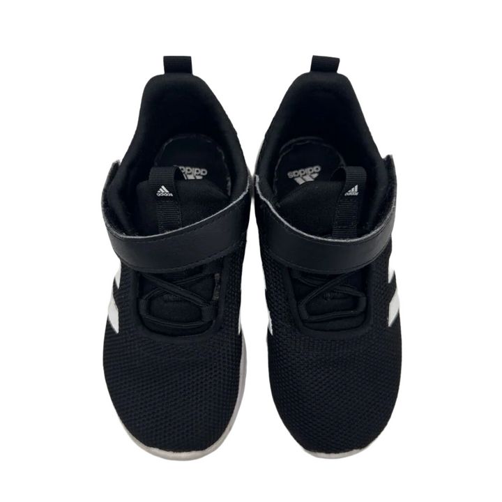 Velcro Tennis Shoes / White Stripes