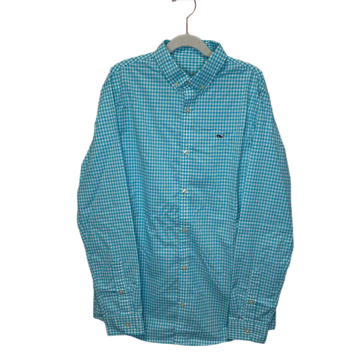 LS Collared Button Down / Checkered