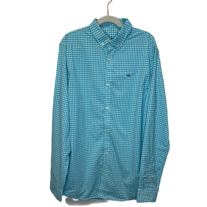 LS Collared Button Down / Checkered