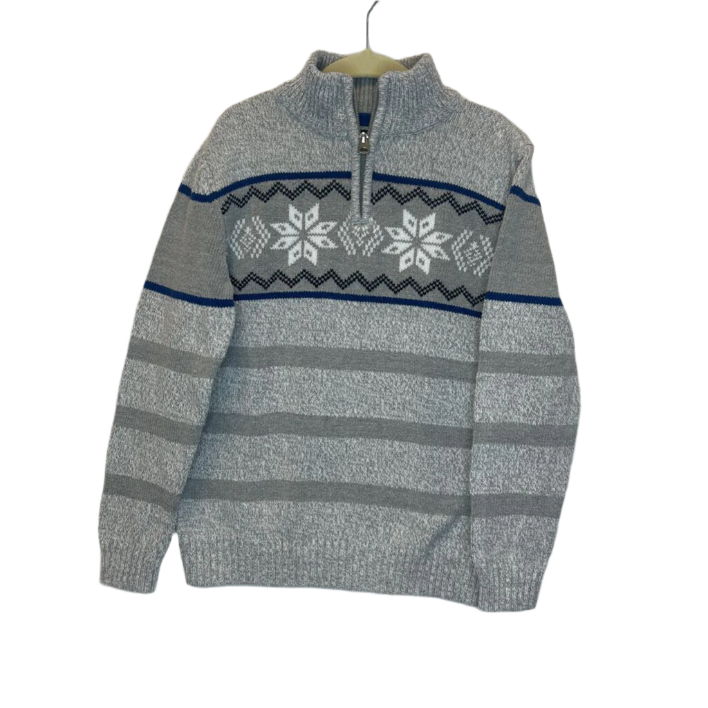 Qtr Zip Pullover Sweater / Pattern