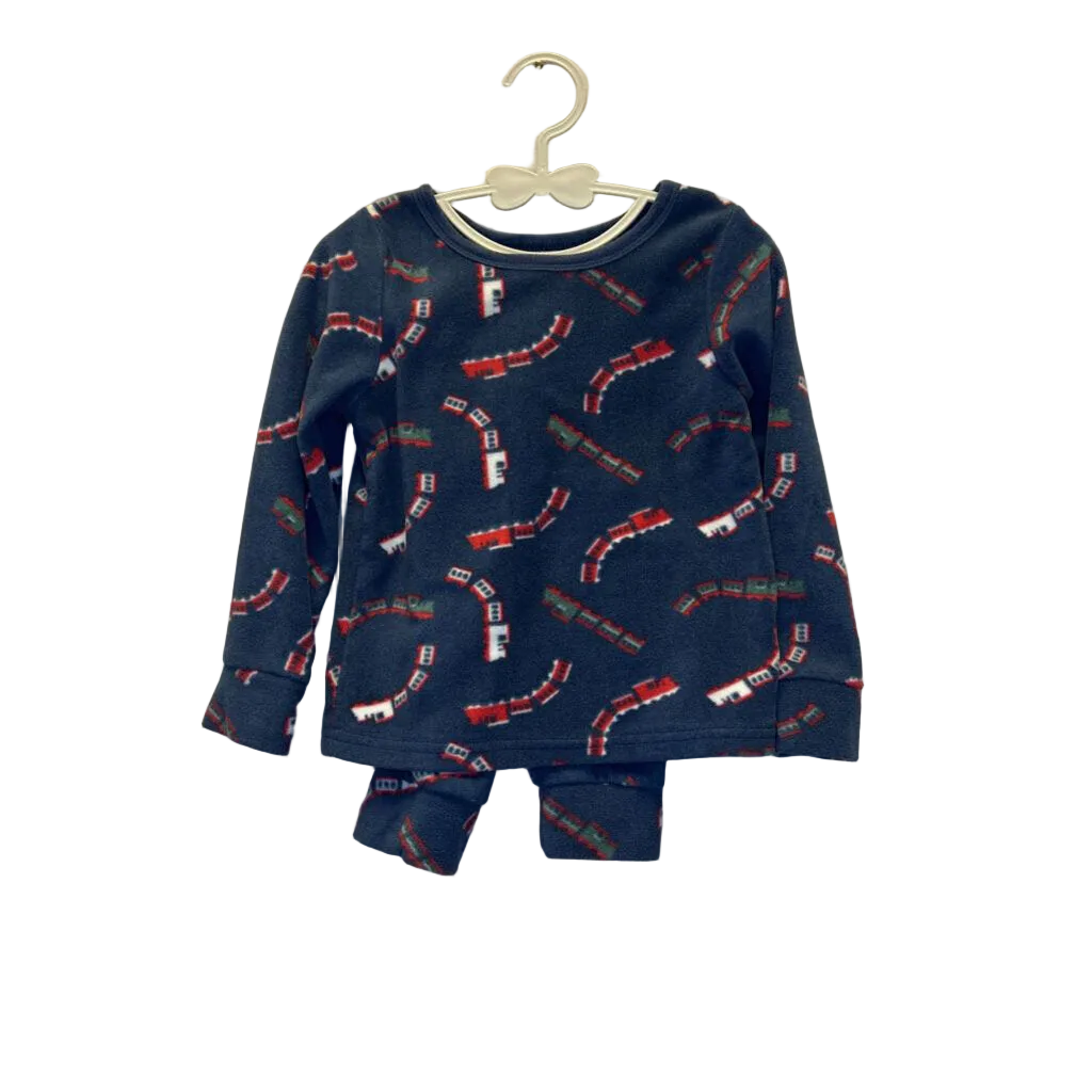 LS Fleece Pajamas / Trains