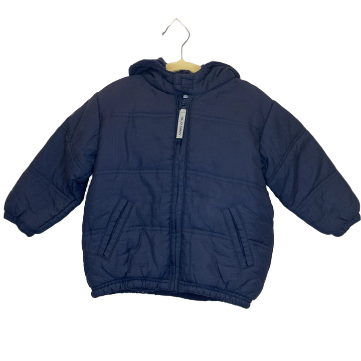 Hooded Fleece Lined Puffer Jacket