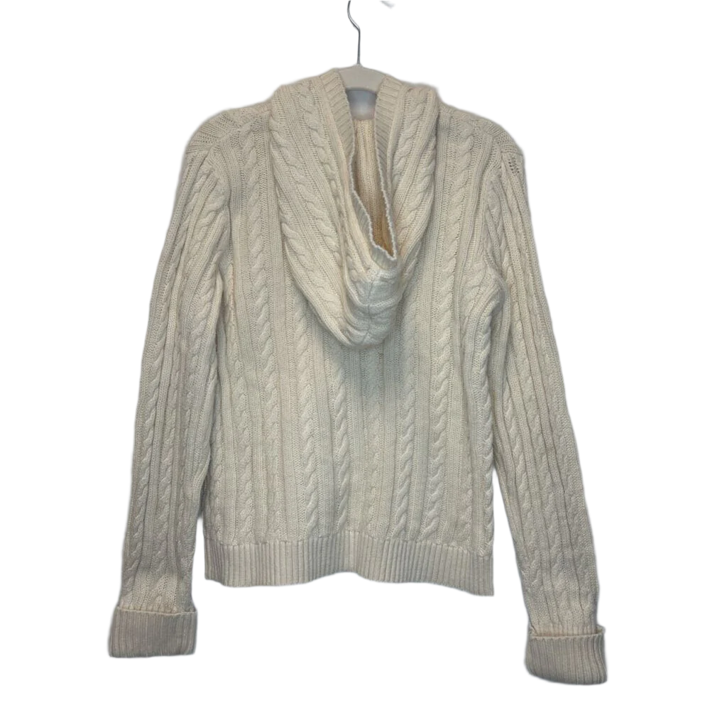 Hooded Zip Up Cardigan Sweater