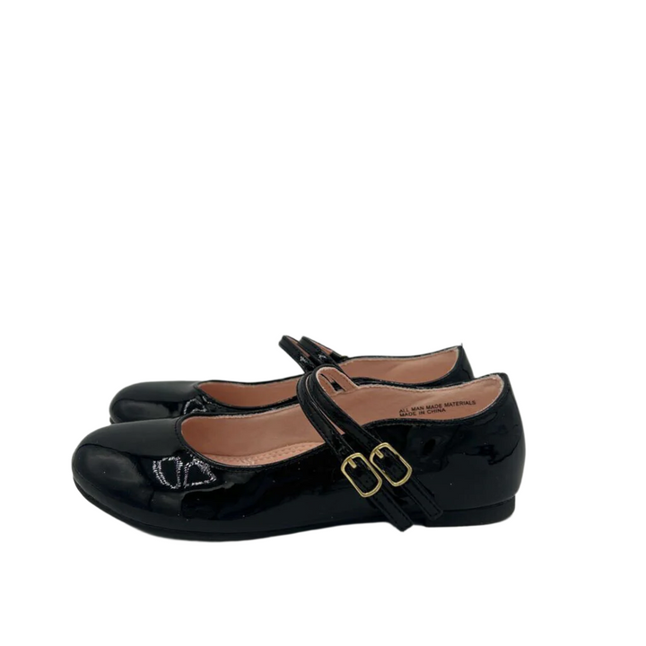 Velcro Flat Patent leather Shoes