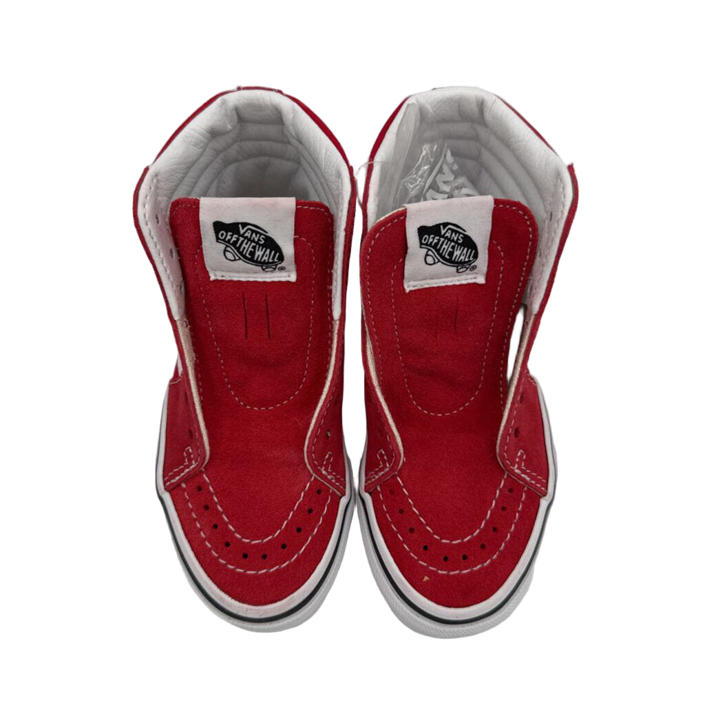 Lace Up High Top Shoes / White Stripe