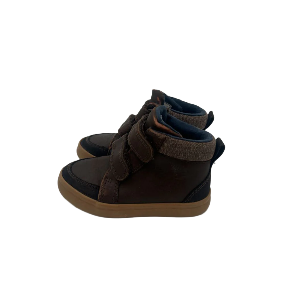 Velcro High Top Sneakers