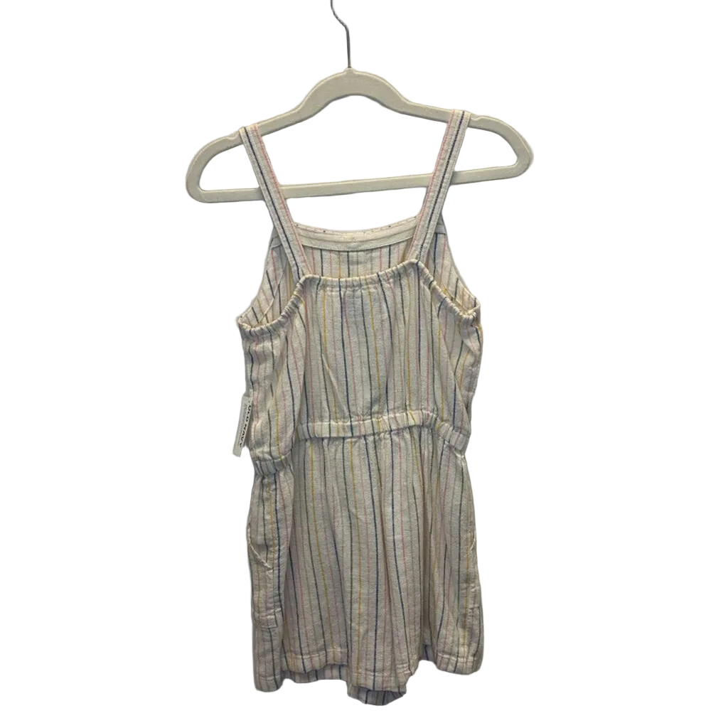 Spaghetti Strap Striped Romper