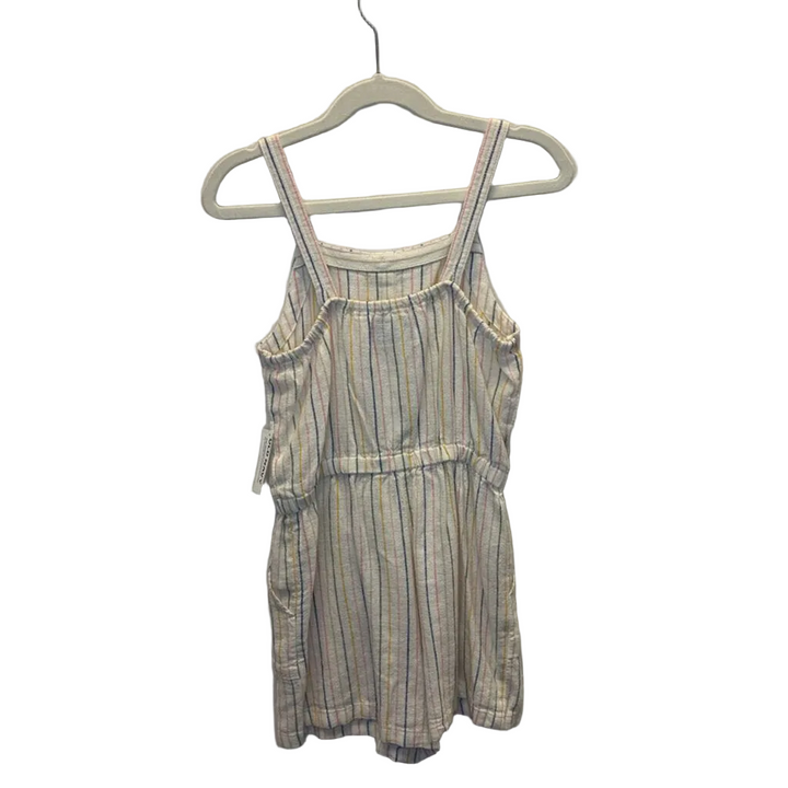 Spaghetti Strap Striped Romper