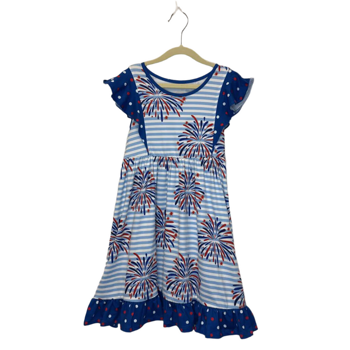 Sleeveless Dress/Fireworks