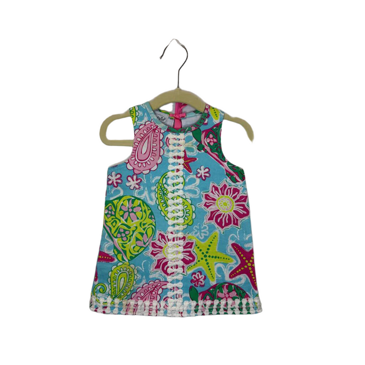 Sleeveless Shift Dress / Starfish