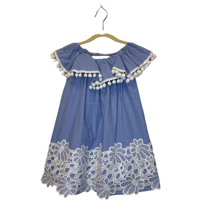 Embroidered Flower Dress