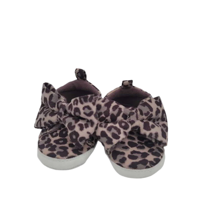 Velcro Soft Sole Shoes / Leopard Print