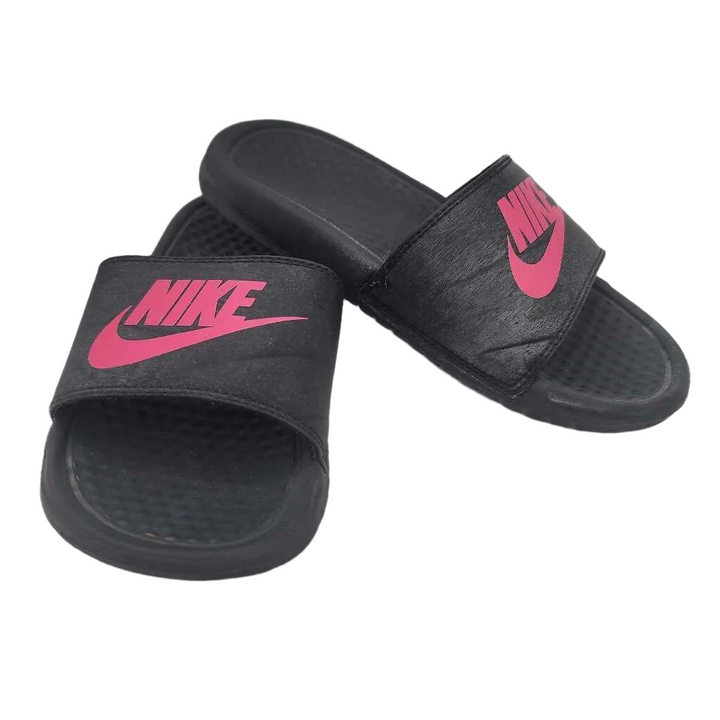 Slip On Sandals / Nike Swoosh Decal