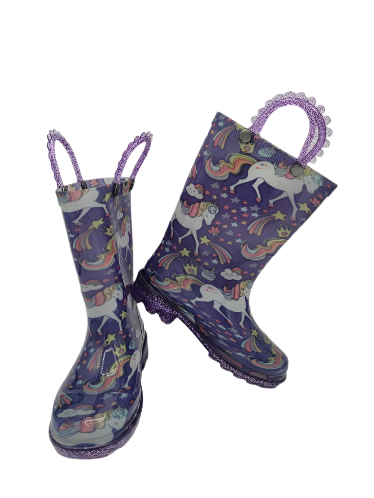 Rainboots/Unicorn