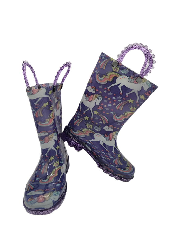 Rainboots/Unicorn